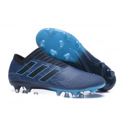 adidas Nemeziz Messi 17+ 360 Agility FG Soccer Boots - Cyan Black