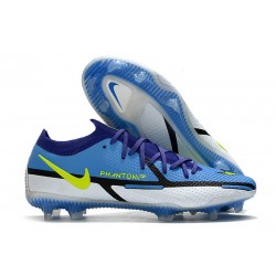 Nike Phantom GT II Elite FG Boots Sapphire Volt Grey Fog Blue Void