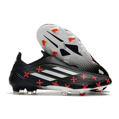 New adidas X Speedflow + FG Black White Red