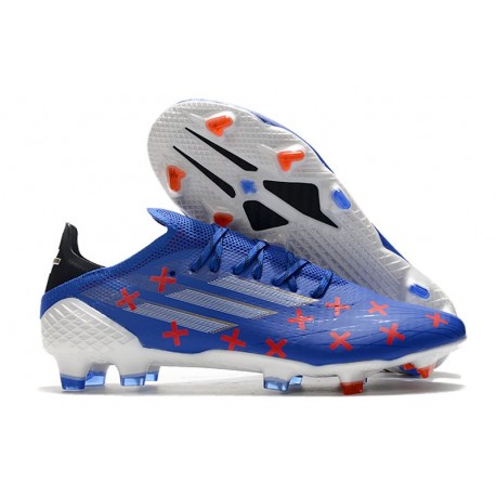 adidas X Speedflow.1 FG 11/11 - Bold Blue/ Footwear White/ Vivid Red