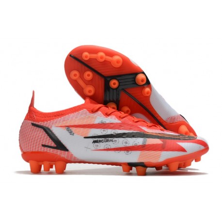 Nike Mercurial Vapor 14 Elite AG Pro Chile Red Black White Total Orange