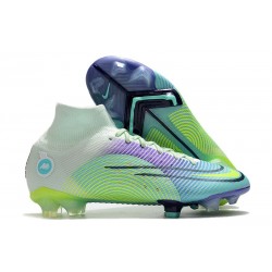 Nike 2022 Mercurial Superfly VIII Elite FG Dream Speed 5 - Barely Green Volt Electro Purple