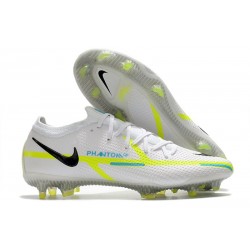 Nike Phantom GT II Elite FG Boots White Black Blue