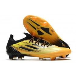 adidas X Speedflow.1 FG Shoes Solar Gold Core Black Bright Yellow