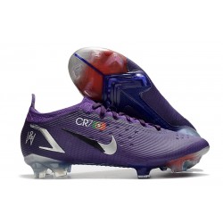 Nike Mercurial Vapor XIV Elite FG Electro Purple Silver