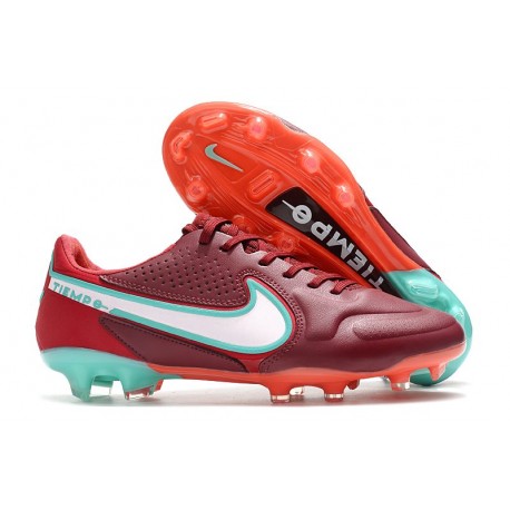 Nike Tiempo Legend 9 Elite FG Blueprint - Team Red/White/Mystic Hibiscus