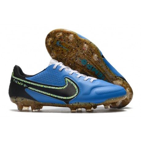 Nike Tiempo Legend 9 Elite FG Boots Blue Black