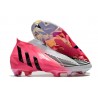 adidas Predator Edge+ FG Shoes Solar Pink Black White