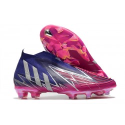 adidas Predator Edge+ FG Shoes Team Collegiate Purple Silve Metallic Team Shock Pink 2