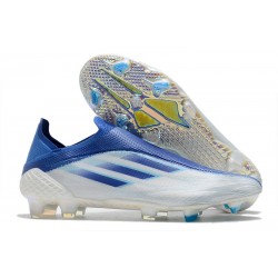 New adidas X Speedflow + FG White Legacy Indigo Sky Rush