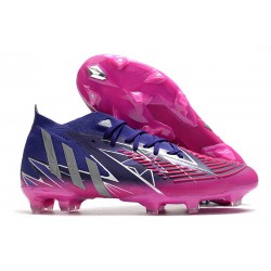 adidas Predator Edge.1 FG High Top Team Collegiate Purple Silve Metallic Team Shock Pink 2