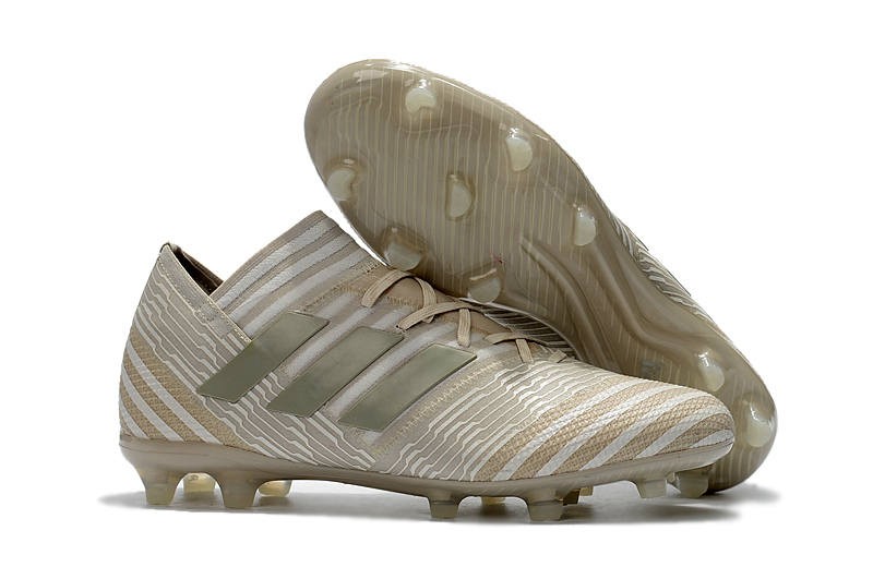 white gold messi cleats