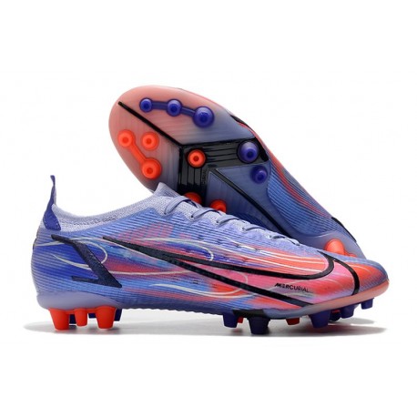 Nike Mercurial Vapor 14 Elite AG Pro Mbappe Light Thistle Metallic Silver