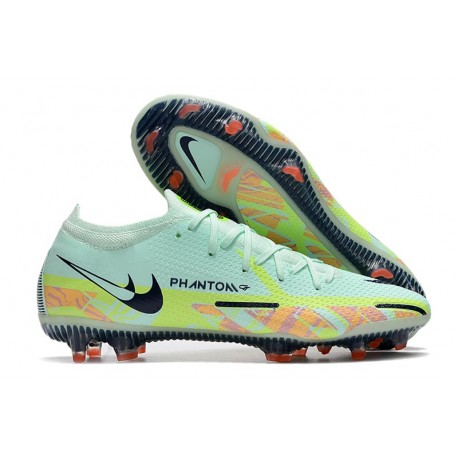 Nike Phantom GT II Elite FG Boots Bonded Pack - Green Black Orange