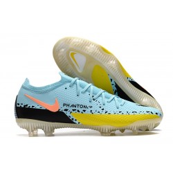 Nike Phantom GT II Elite FG Boots Glacier Ice Black Yellow Strike