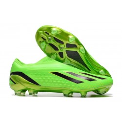 adidas X Speedportal+ FG Shoes Game Data - Solar Green Core Black 