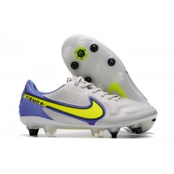 Nike Tiempo Legend 9 Elite SG-Pro AC Grey Fog Volt Sapphire