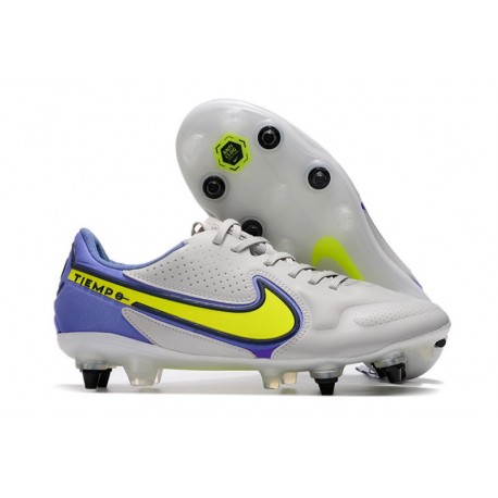 Nike Tiempo Legend 9 Elite SG-Pro AC Grey Fog Volt Sapphire