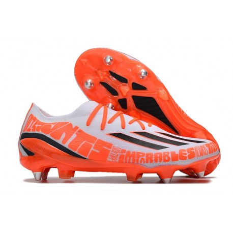 ADIDAS X SPEEDPORTAL .1 SG FOOTBALL BOOTS Orange White Black