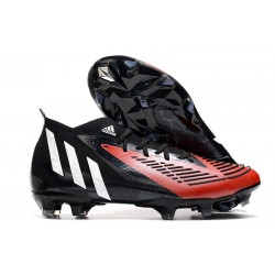 adidas Predator Edge.1 FG High Top Black Red White