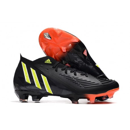 adidas Predator Edge.1 FG High Top Black Volt