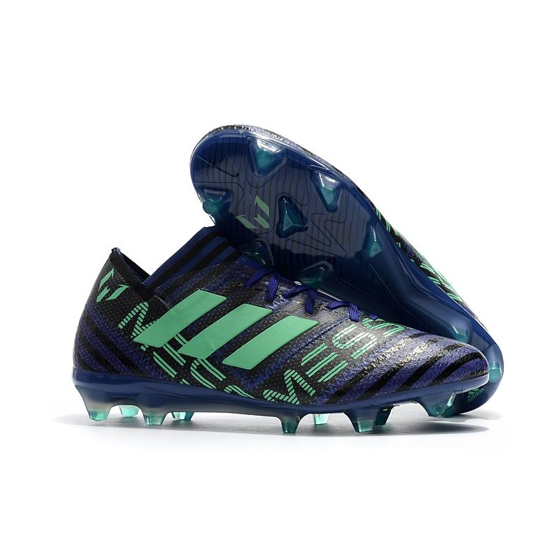 Adidas Men S Nemeziz Messi 17 1 Fg Soccer Boots Blue Green