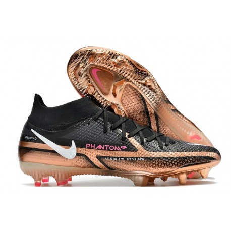 Nike Phantom GT 2 Elite Dynamic Fit FG Metallic Copper White Black