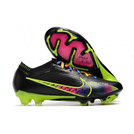 Nike Zoom Mercurial Vapor 15 Elite FG Black Pink Volt