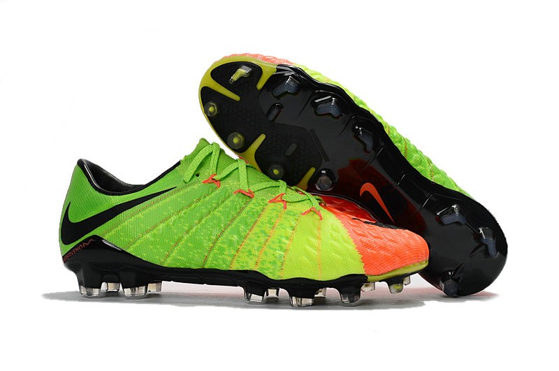 nike green and orange hypervenom