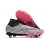 Nike Zoom Mercurial Superfly IX Elite SG Metallic Silver Pink Blast