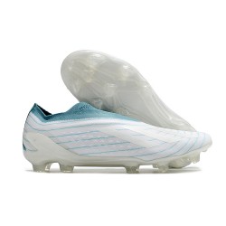 adidas Copa Pure+ FG Soccer Shoes White GreyTwo Preloved Blue
