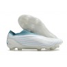 adidas Copa Pure+ FG Soccer Shoes White GreyTwo Preloved Blue