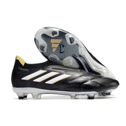 adidas Copa Pure+ FG Soccer Shoes Black White