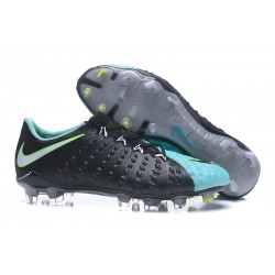 Nike Hypervenom Phantom III FG Soccer Cleats Black Blue