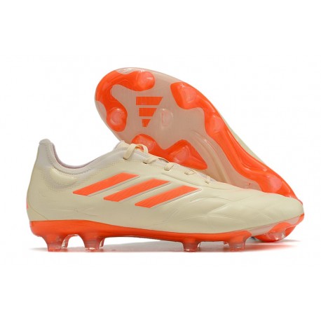 adidas Copa Pure.1 FG New Cleats Off White Team Solar Orange