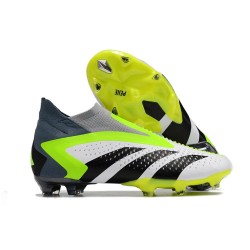 adidas Predator Accuracy+ FG New Boots White Black Green