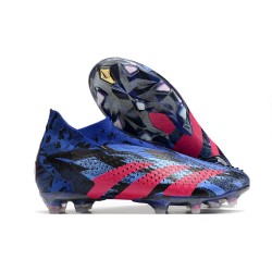 adidas Predator Accuracy+ FG PP Lucid Blue Team Real Magenta Core Black