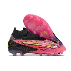 Nike Phantom GX Elite Dynamic Fit FG Pink Black