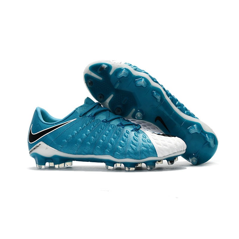 carpeta Venta anticipada Arrastrarse Nike Hypervenom Phantom 3 FG Neymar Football Boots - Blue White