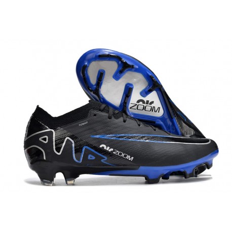 Nike Zoom Mercurial Vapor 15 Elite FG Black Chrome Hyper Royal