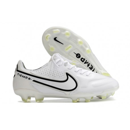 Nike Tiempo Legend 9 Elite FG Boots White Black