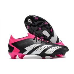 adidas Predator Accuracy.1 Low Cut FG Core Black White Team Shock Pink