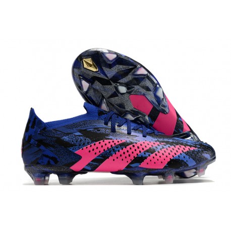 adidas Predator Accuracy.1 Low Cut FG Paul Pogba PP Lucid Blue Team Real Magenta Core Black