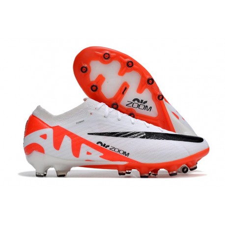 Nike Air Zoom Mercurial Vapor 15 Elite AG White Bright Crimson Black