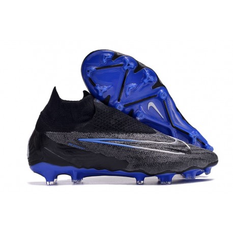 Nike Phantom GX Elite Dynamic Fit FG Black Chrome Hyper Royal