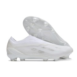 adidas X Crazyfast .1 Laceless FG White