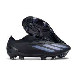 adidas X Crazyfast .1 Laceless FG Nightstrike - Core Black