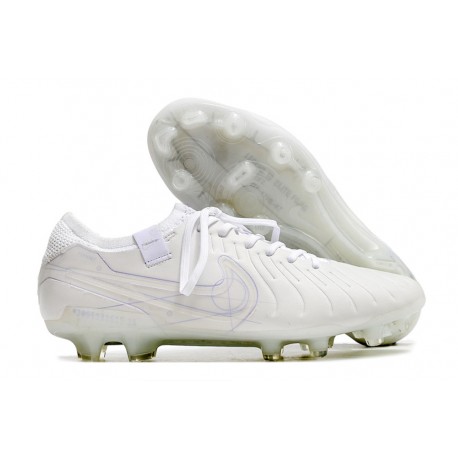 Nike Tiempo Legend 10 Elite Firm Ground White