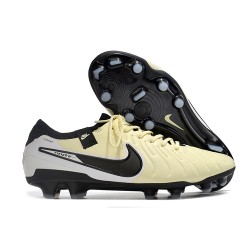 Nike Tiempo Legend 10 Elite Firm Ground Beige Black