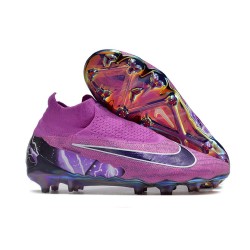 Nike Phantom GX Elite Dynamic Fit FG Purple Black